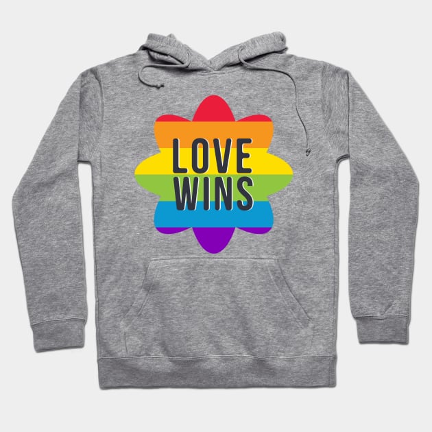 Love Wins LGBTQ Hoodie by MajorCompany